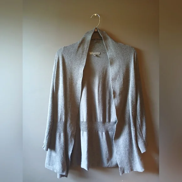 89TH AND MADISON WOMEN'S XL LONG SLEEVE GRAY TOP - Picture 1 of 3